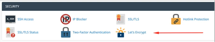 Let's Encrypt SSL cpanel