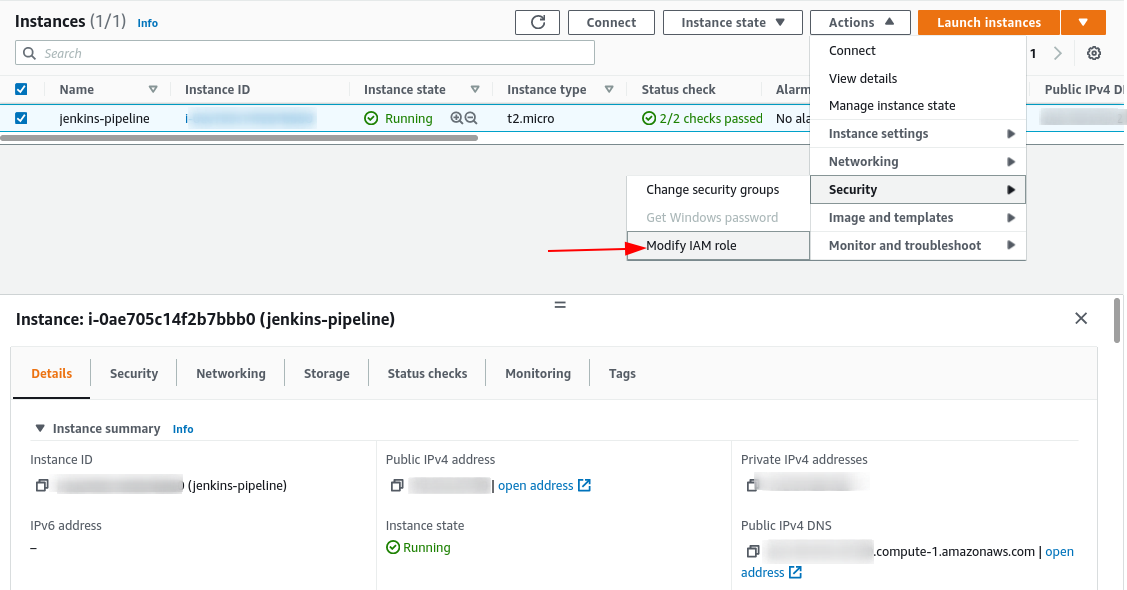 attach ecr role to ec2